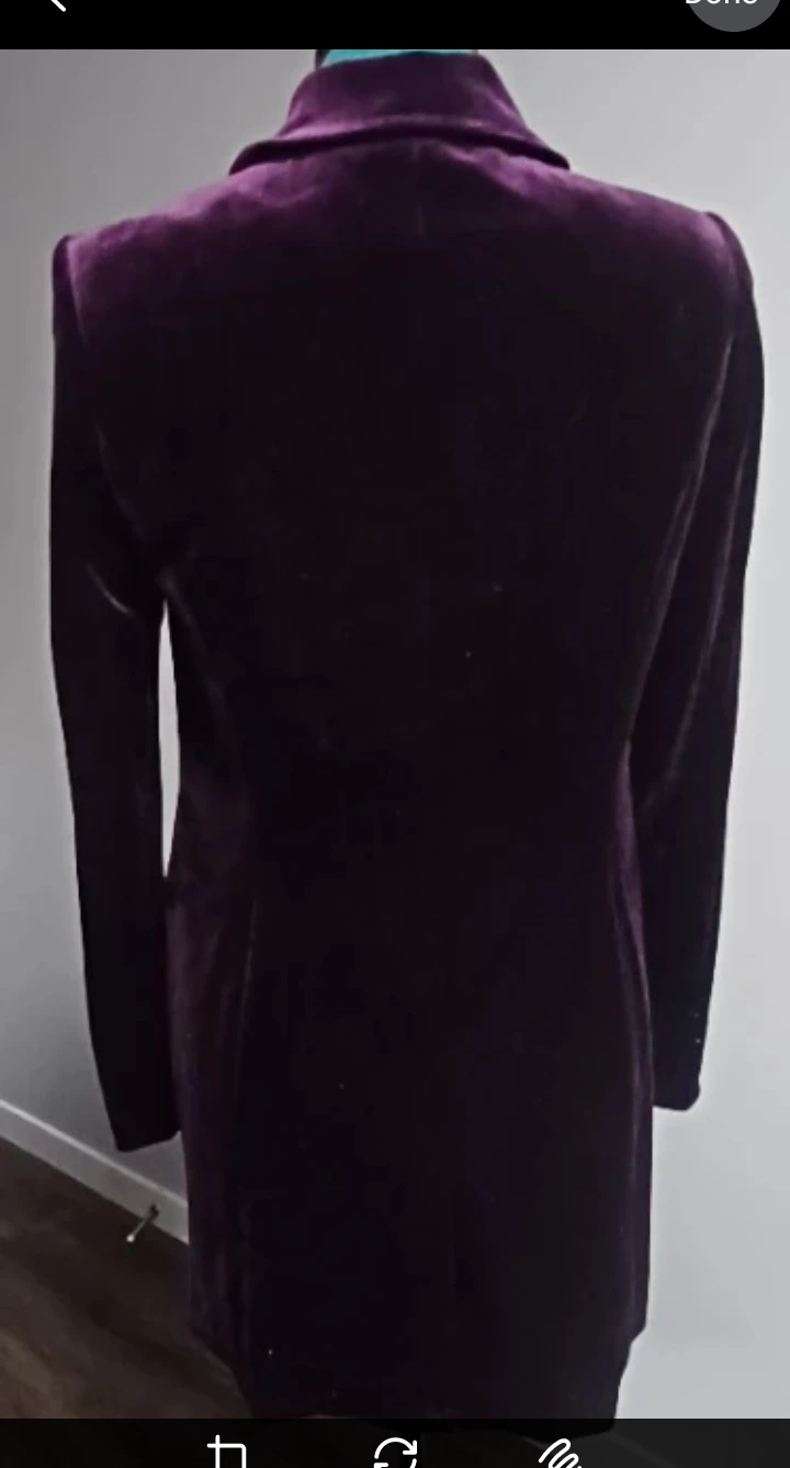 Purple Velvet Blazer - photo 2