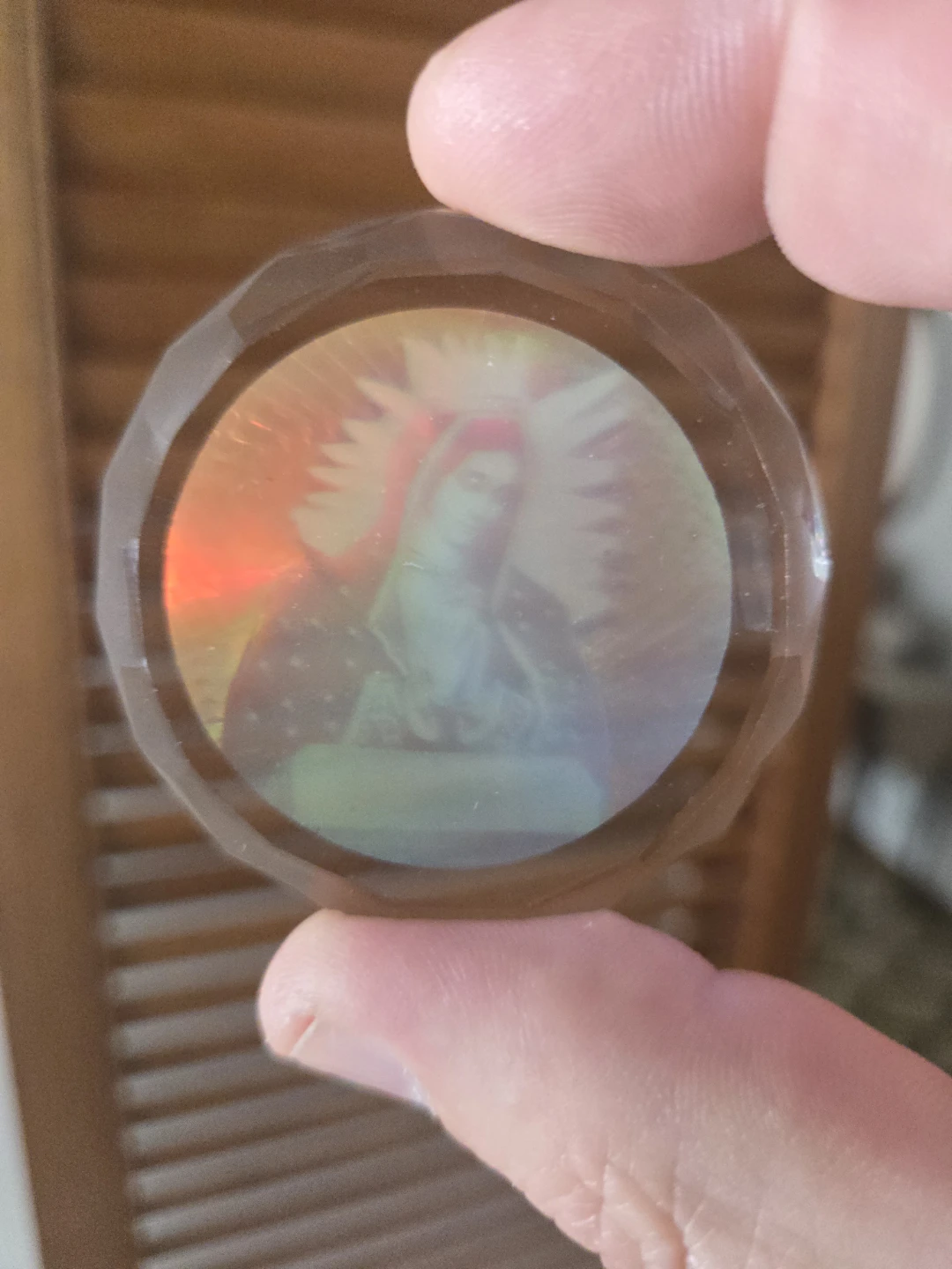 Holographic Religious Charm