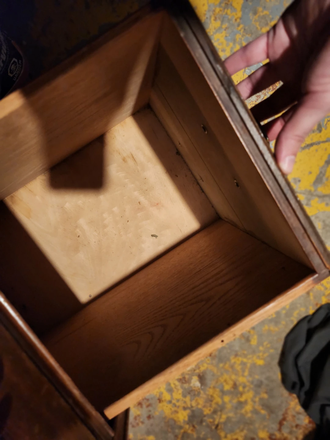 Vintage Wooden Desk with Drawers - photo 4