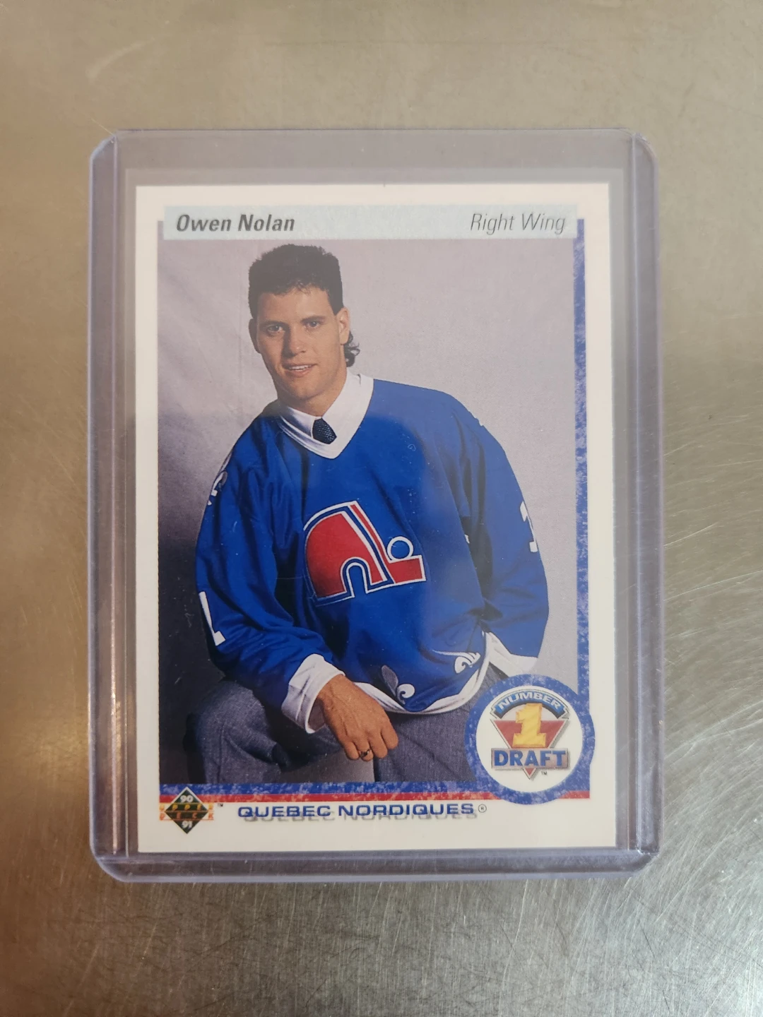 Owen Nolan Quebec Nordiques Hockey Cards - photo 2