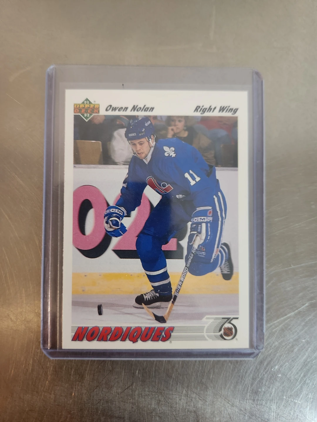 Owen Nolan Quebec Nordiques Hockey Cards - photo 3