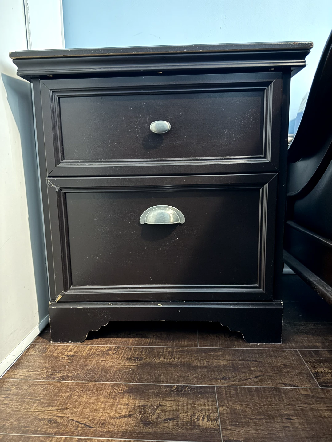 Two-Drawer Nightstand - Bedside table