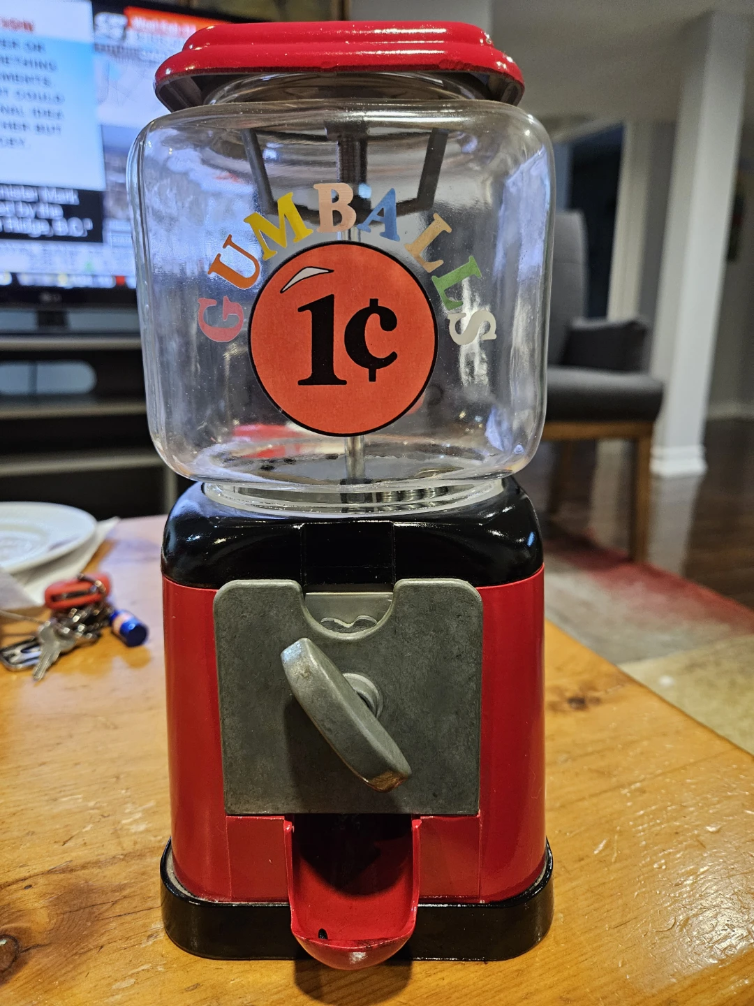 1950s Continental Gum of Canada Gumball Machine