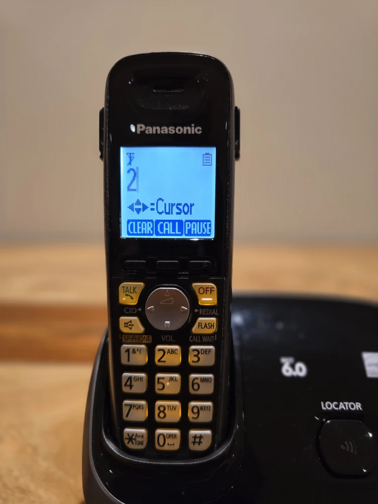 Panasonic KX-TG4114C Digital Cordless Phone - photo 2