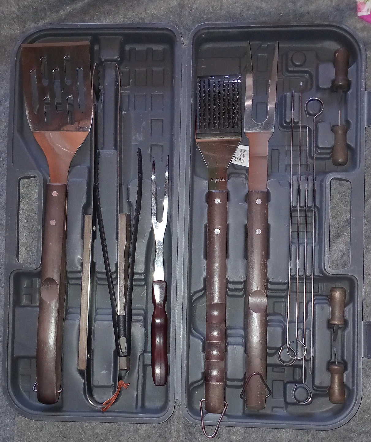 PC BBQ Tool Set with Case