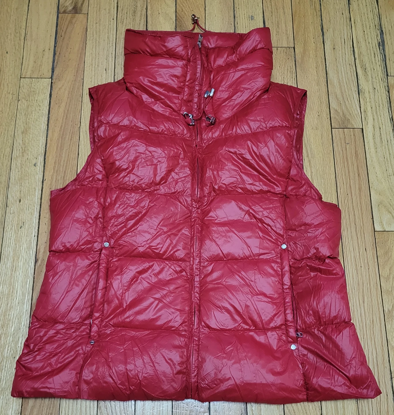 Lauren Ralph Lauren Red Puffer Vest Size L