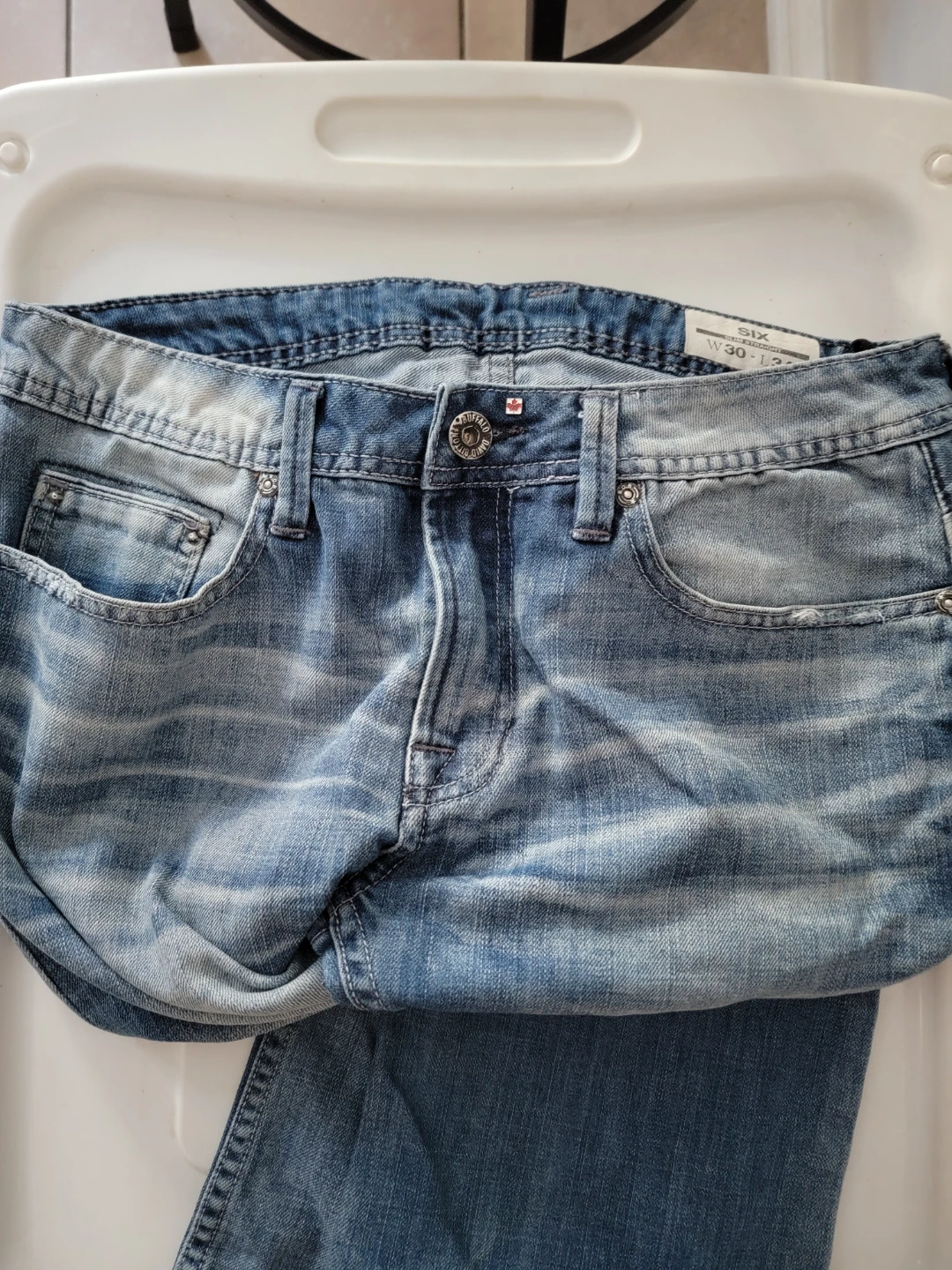 SIX String Denim Jeans Men's Size 30x30 - photo 2