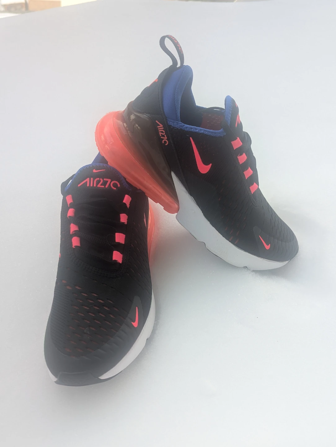 Nike Air Max 270 Women's Shoes Black/Bright Crimson