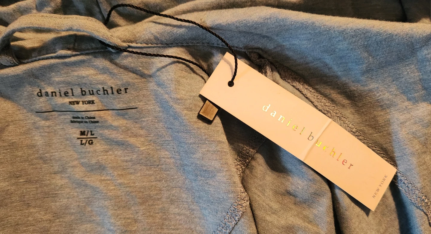 NWT Daniel Buchler Kobalt Luxury Robe - photo 5