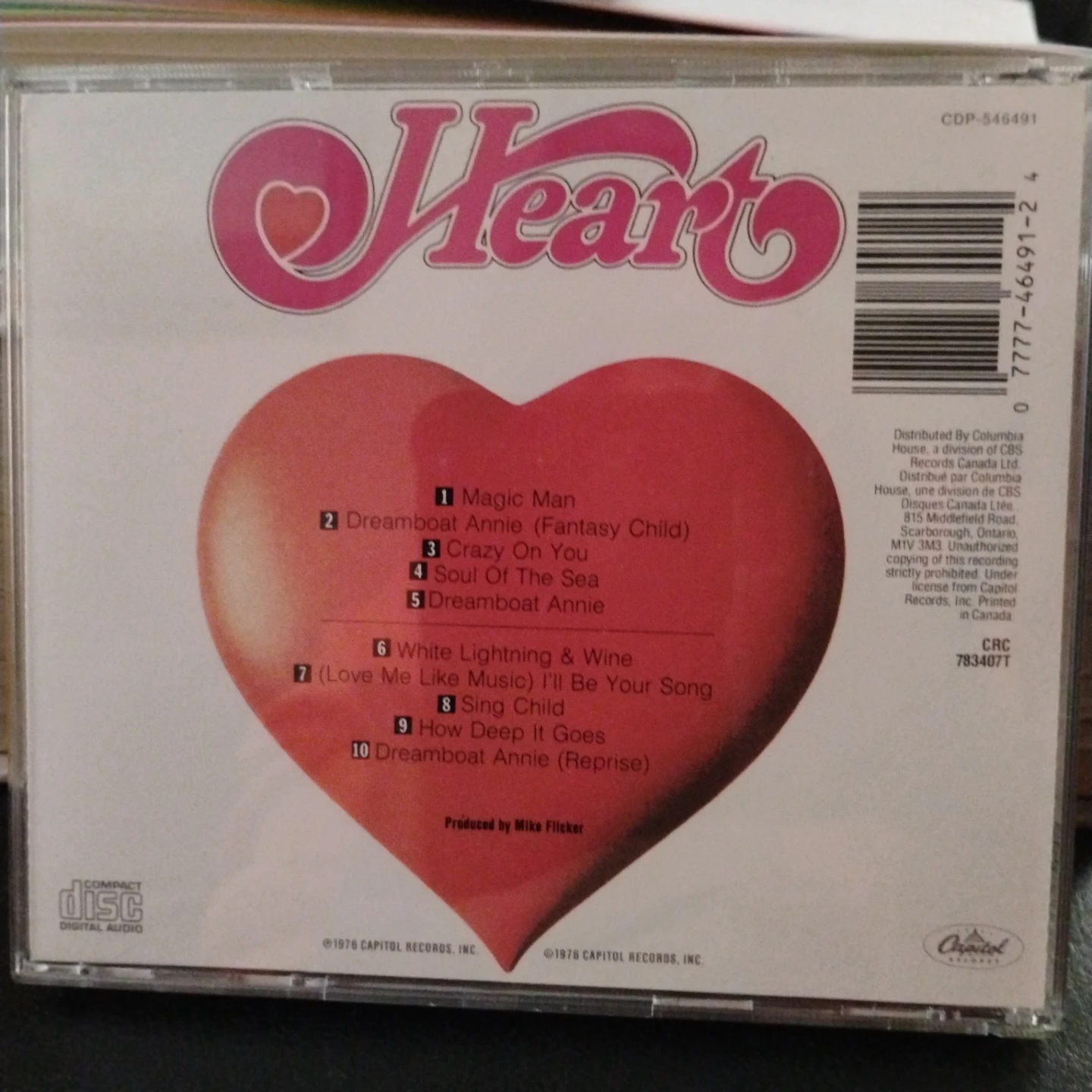 Heart Dreamboat Annie CD - photo 2