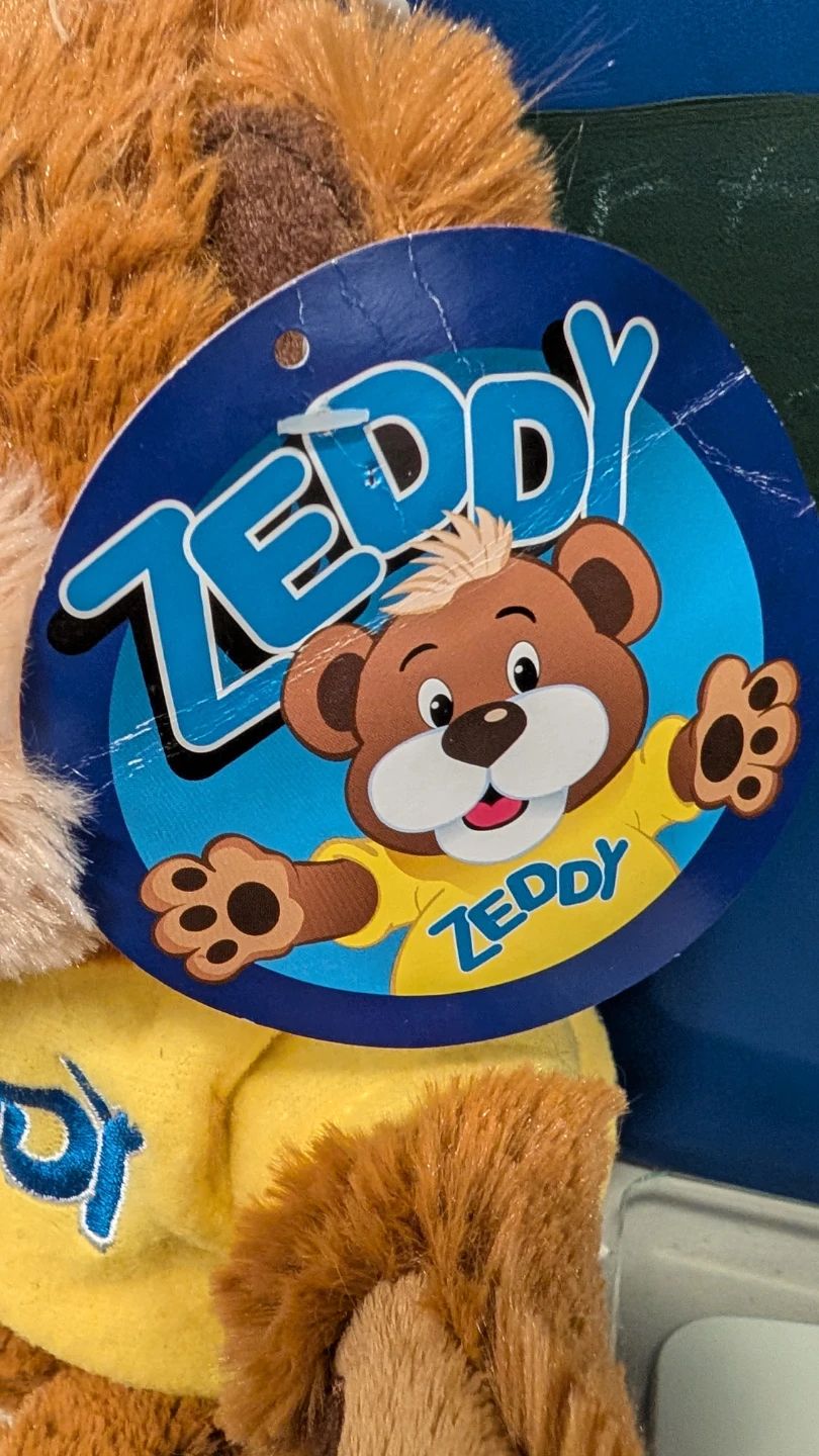 ZEDDY teddy bear by Zellers