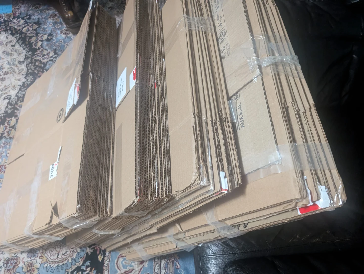 Assorted Cardboard Moving Boxes - photo 2