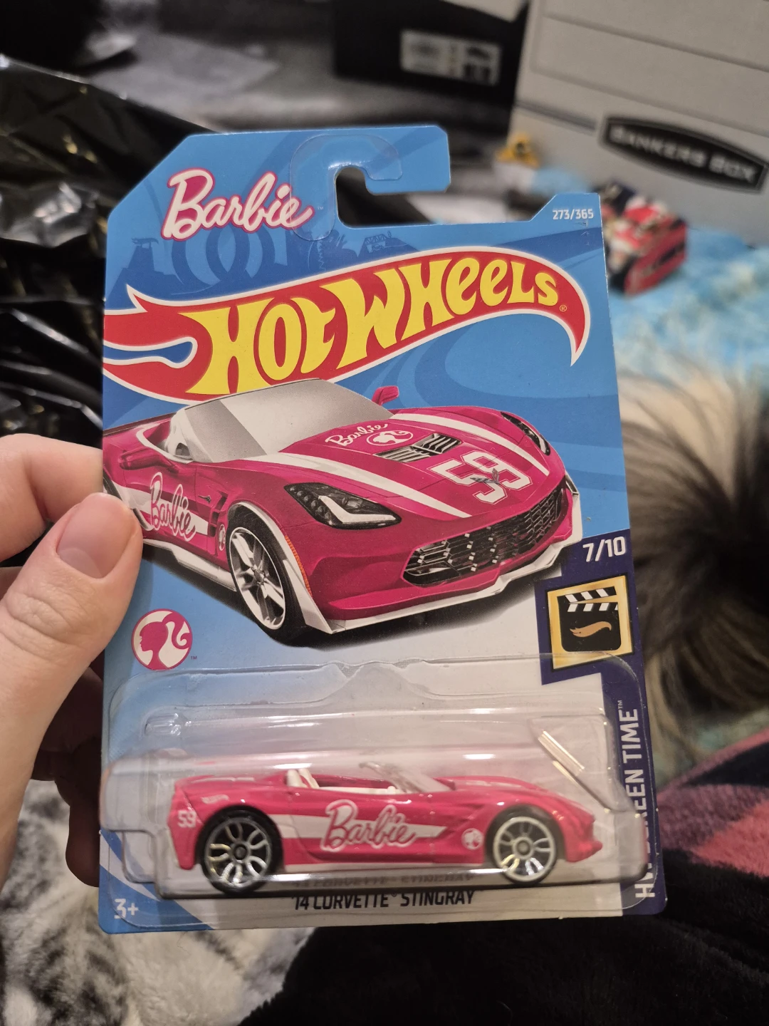 Hot Wheels Barbie 14 Corvette Stingray