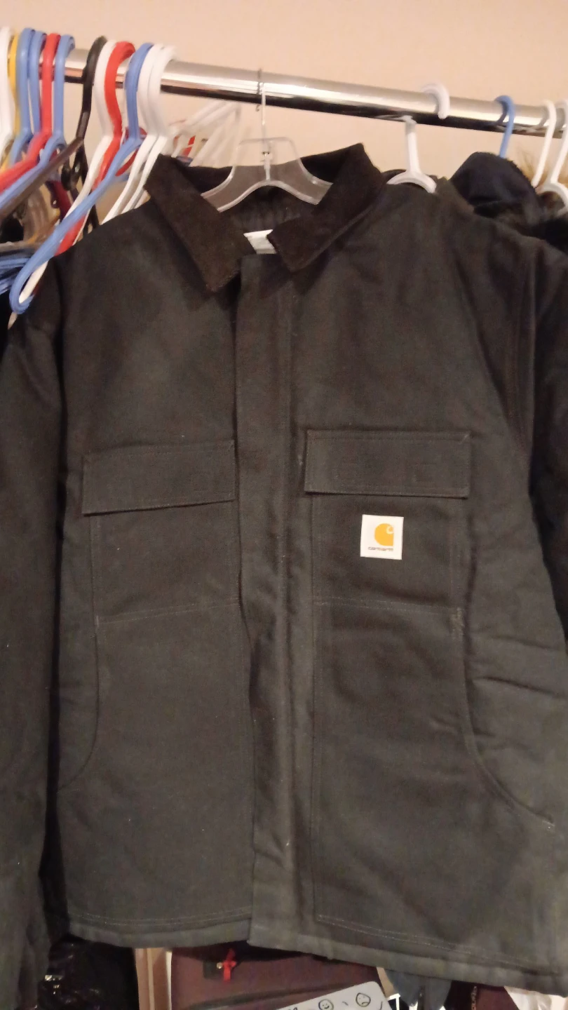 Carhartt R02 BLK Bib Overalls & Jacket - photo 5