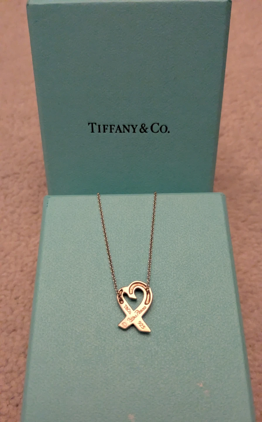 Tiffany & Co. Paloma Picasso Loving Heart Necklace - photo 2