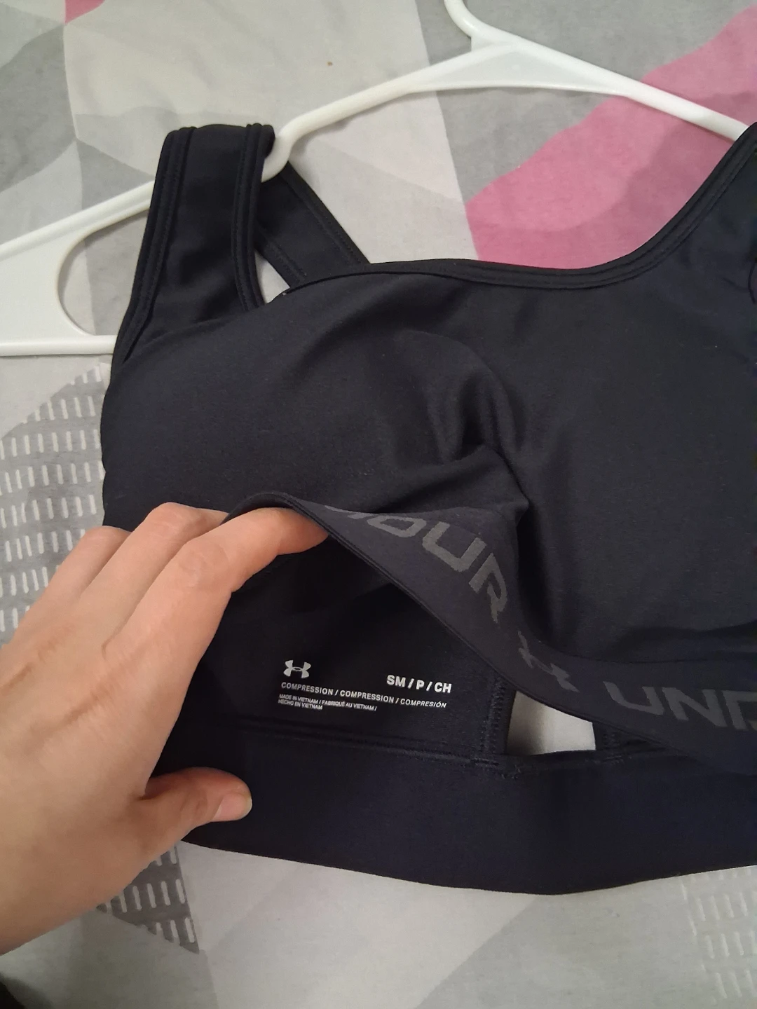 Under Armour Black Compression Sports Bra S/P - photo 5