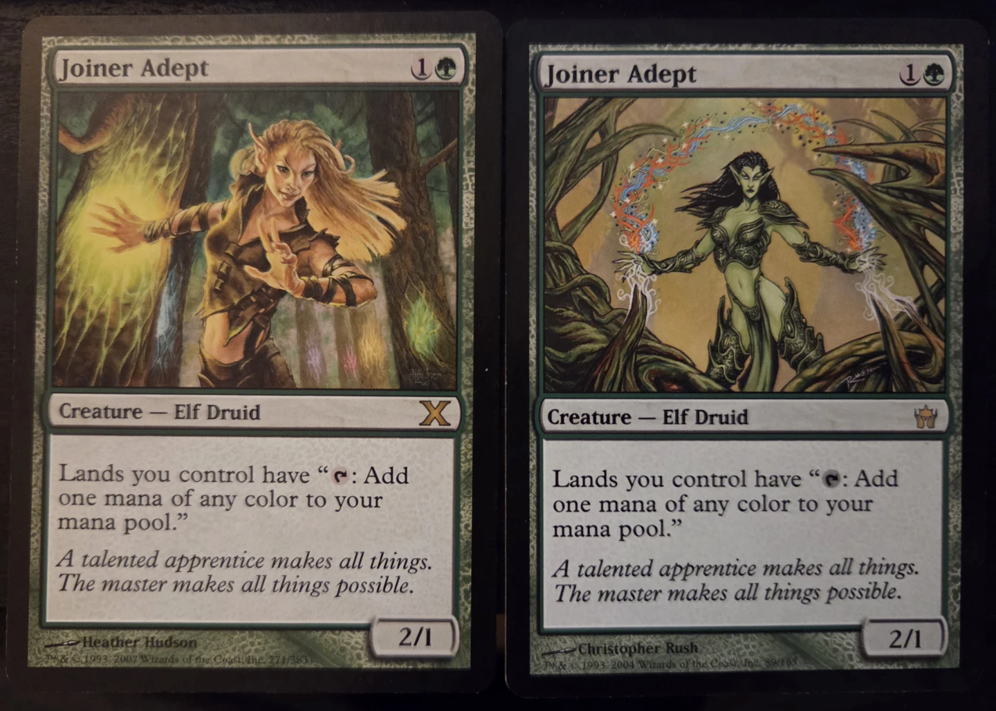 Joiner Adept x2 Magic the Gathering Cards