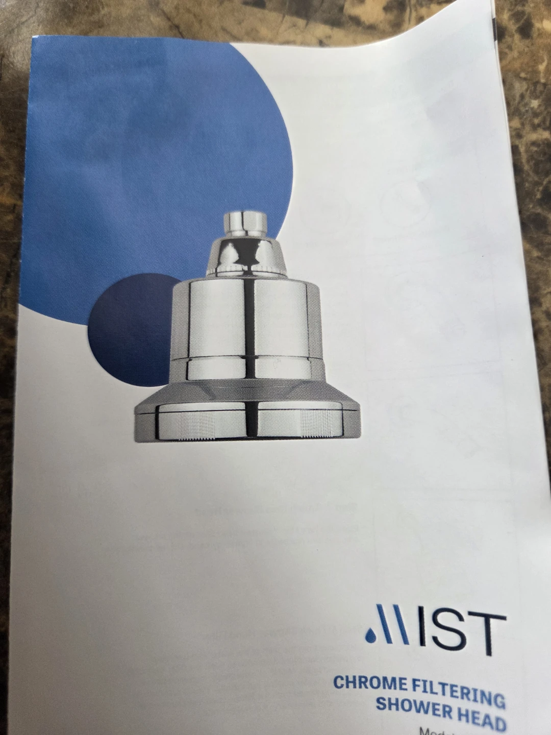 MIST CHROME  FILTERING SHOWER HEAD - photo 2