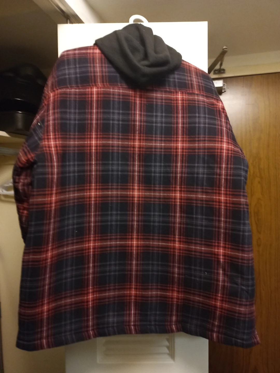 📷Mens🥕 Plaid Quilted Lined Flannel Shirt with Hood - photo 2