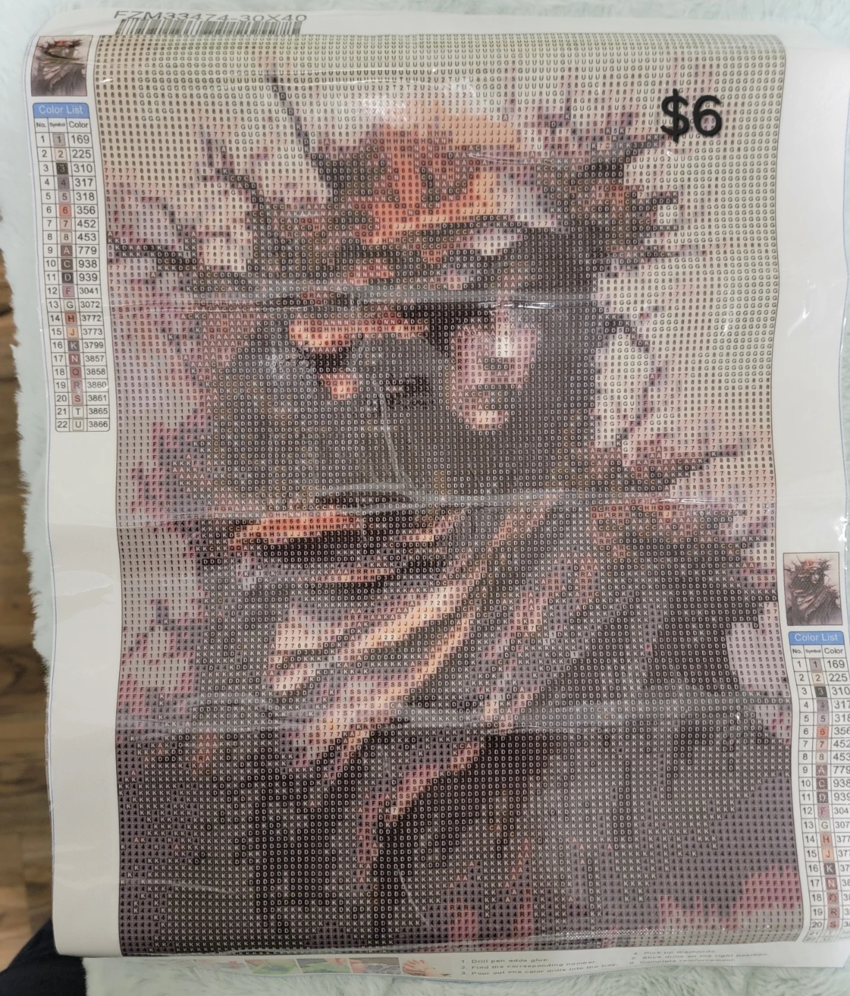 Diamond Painting Kit - 30x40cm🏆 - photo 5