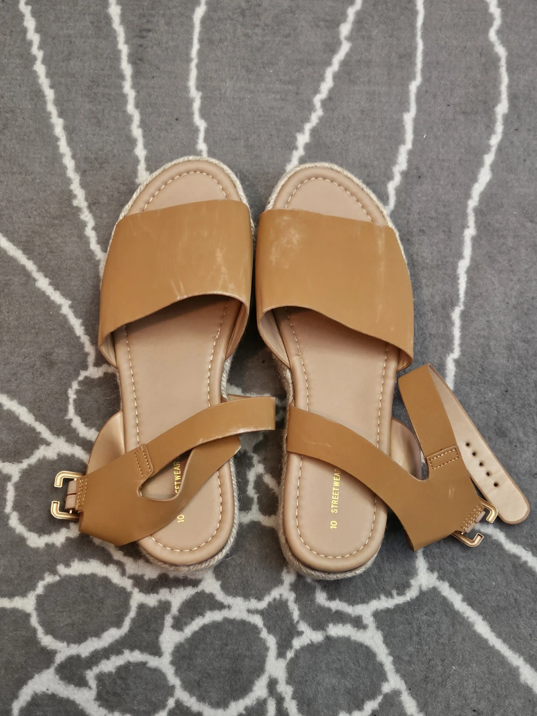 Streetwear Society sandals Size 10