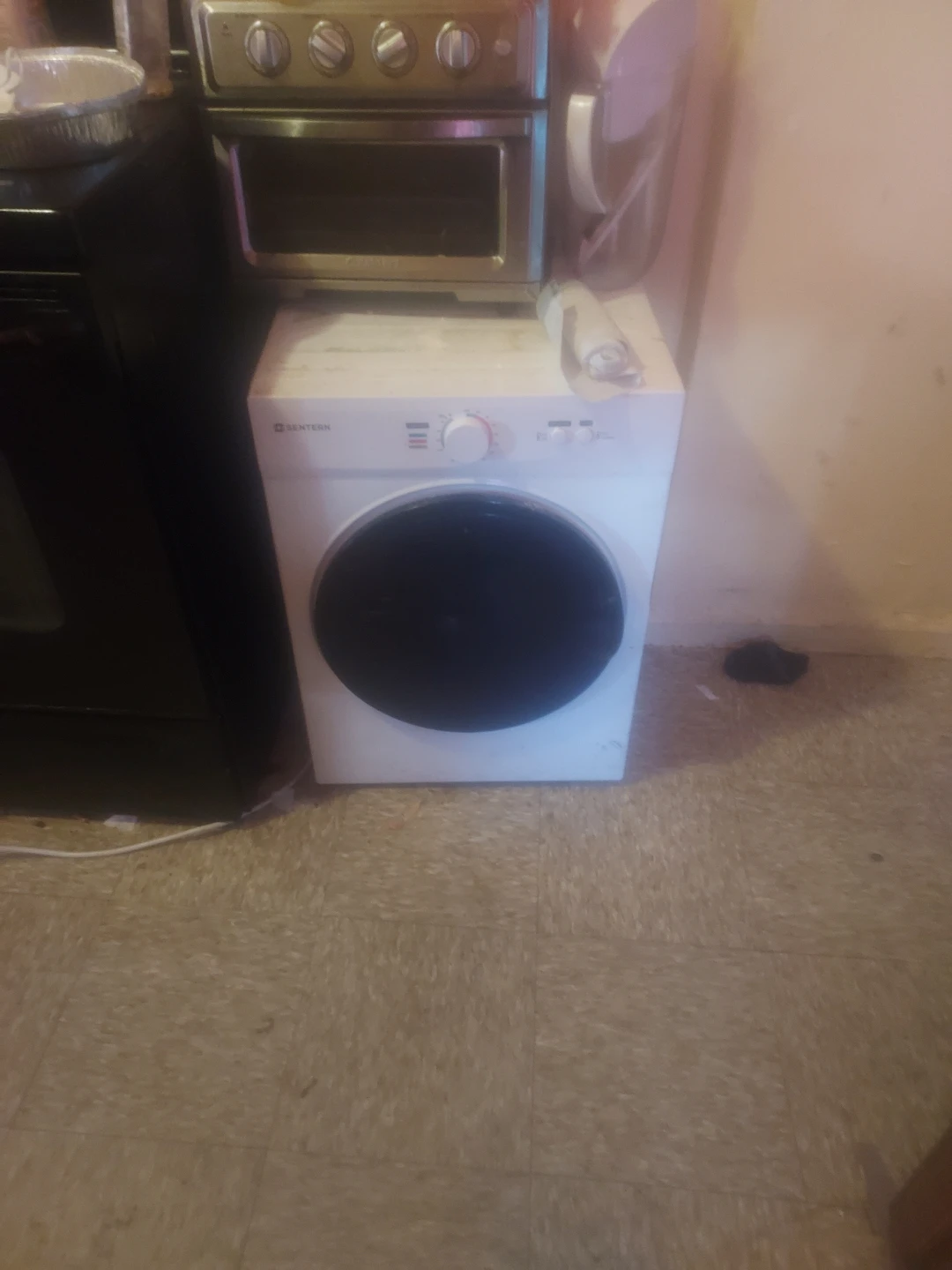 SANTERN White Compact Clothes Dryer