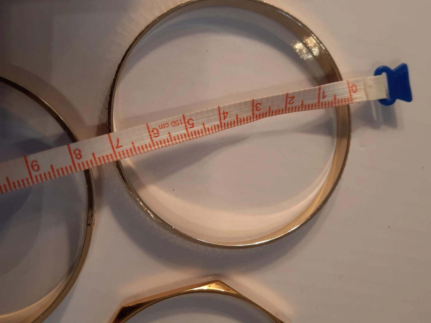 Set of 3 Gold-Tone Bangles one is Monet - photo 4