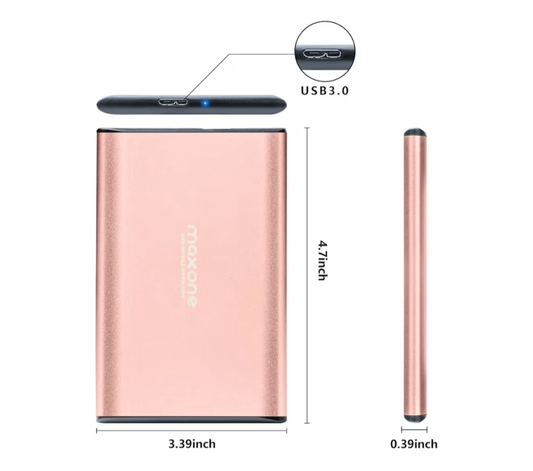 Maxone SLIM Series USB 3.0 Mobile Hard Disk