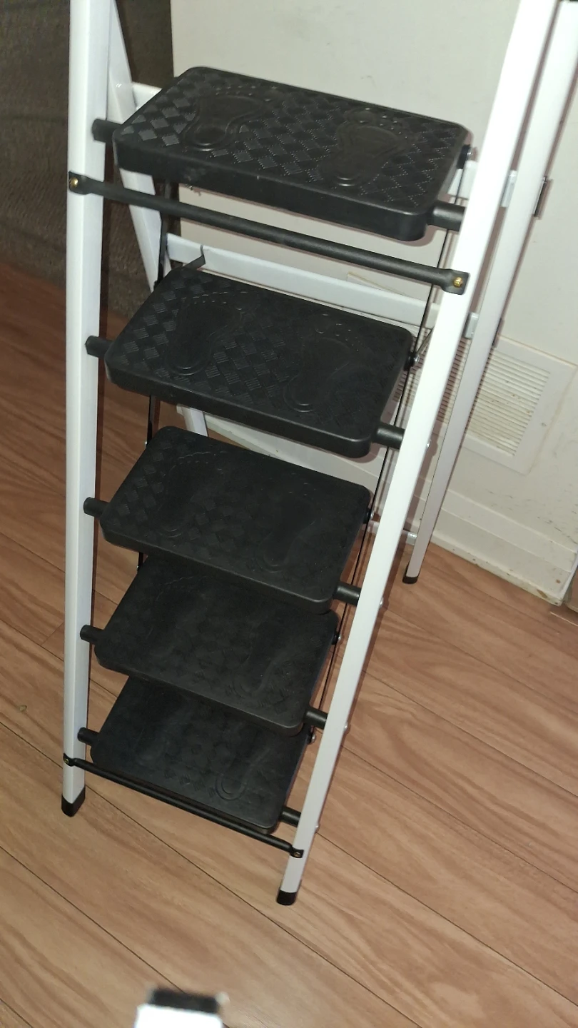 5-Step Folding Ladder ❤️ - photo 4