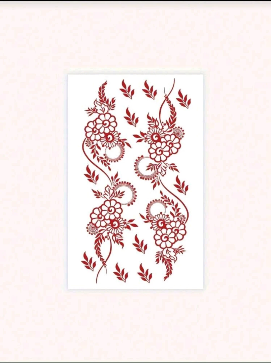 Temporary Henna Tattoo Stickers - photo 2