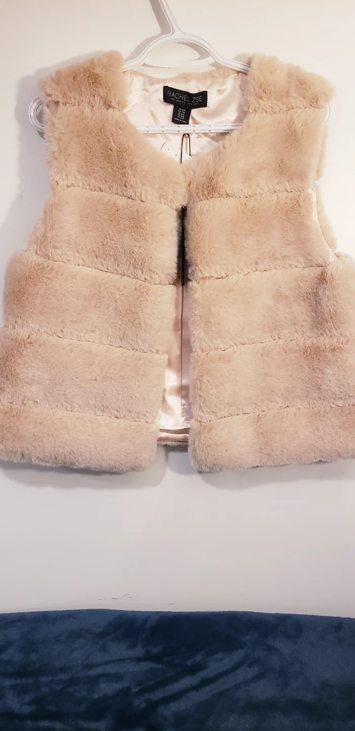 Rachel Zoe Faux Fur Vest - S/M