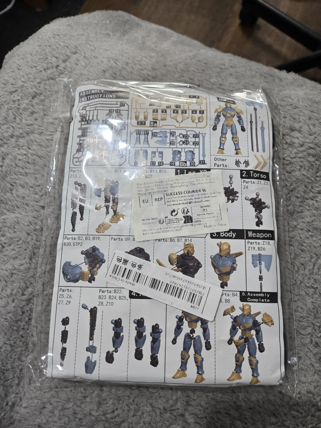 🌟 Epic Action Figure Model Kits - Build Your Own Heroes! 🌟 - photo 5