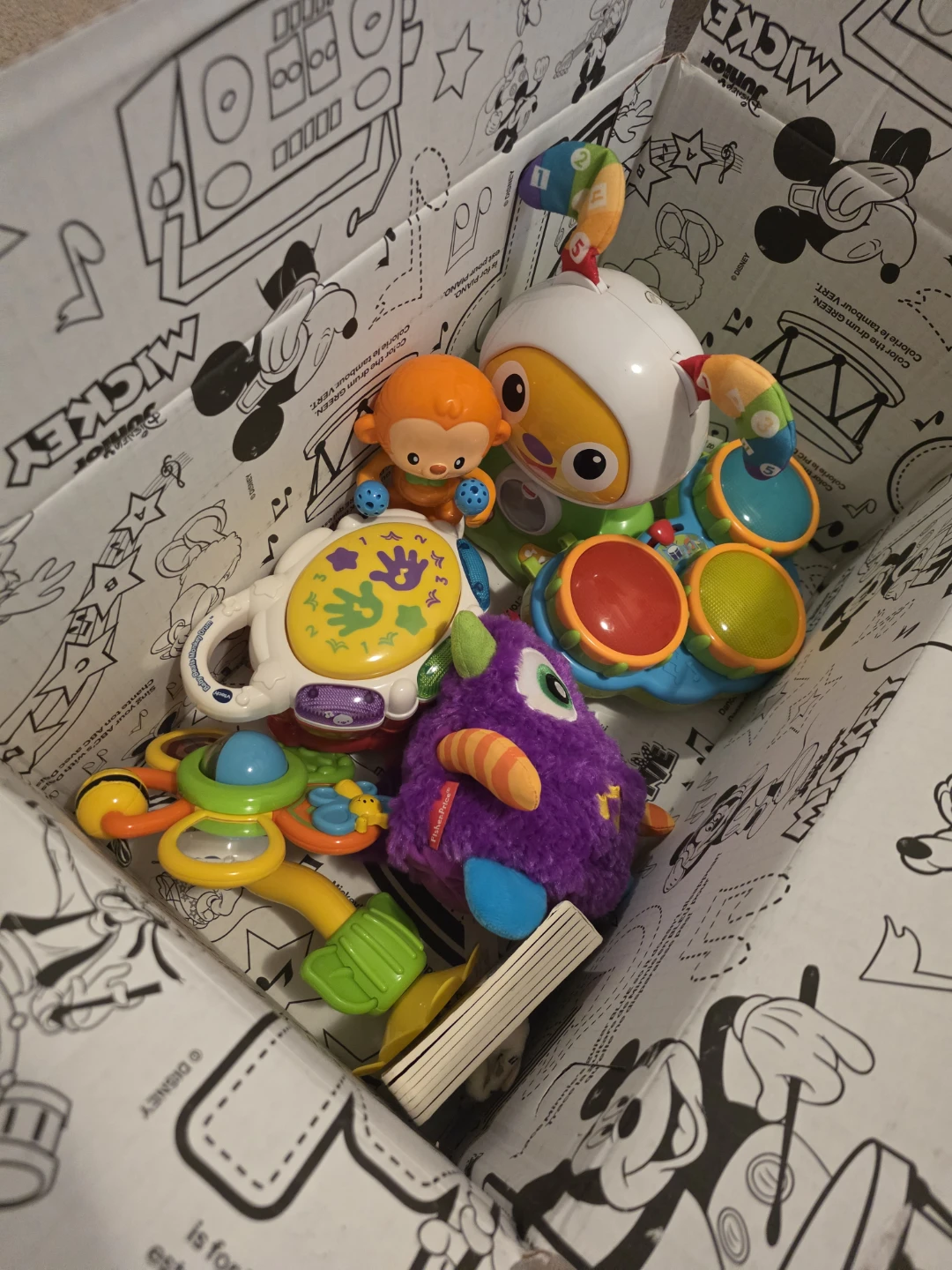 Fisher-Price and VTech Baby Musical Toys Bundle