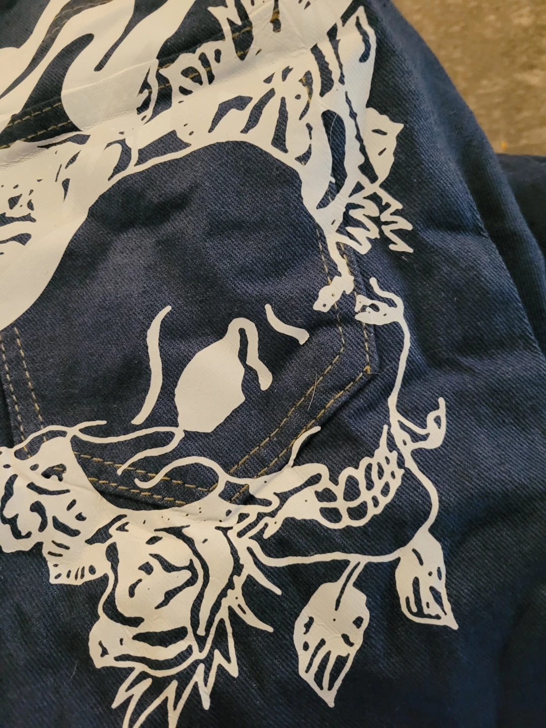 Ed Hardy Jeans with Skull and Rose Graphic - photo 4