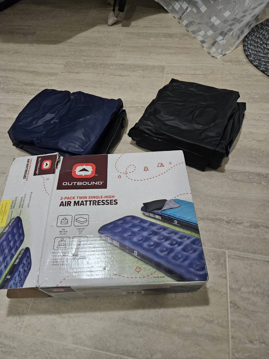 Outbound 2-Pack Twin Single-High Air Mattresses - photo 2