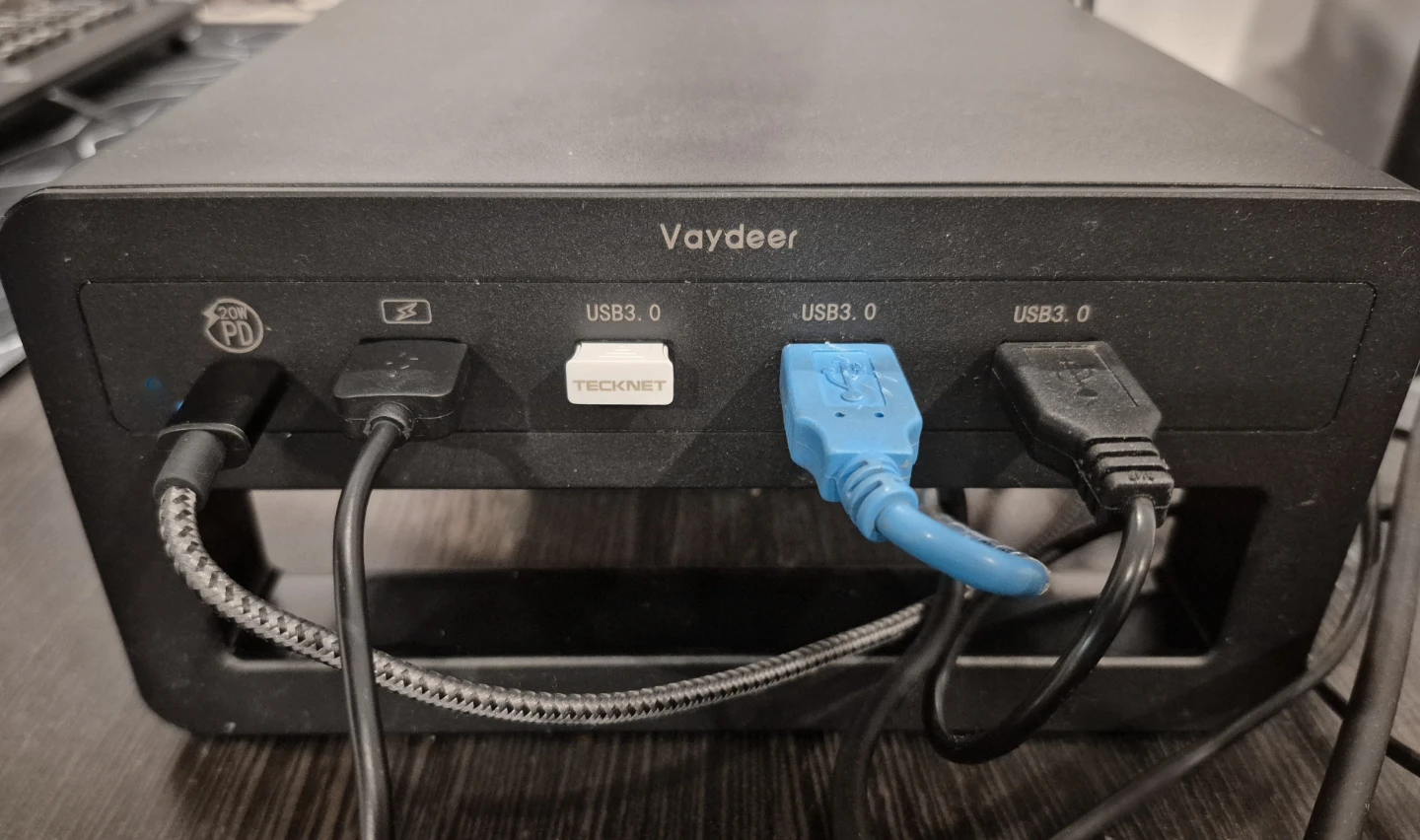 Monitor Metal Stand Riser with USB 3.0 Hub and LED Lights - photo 4