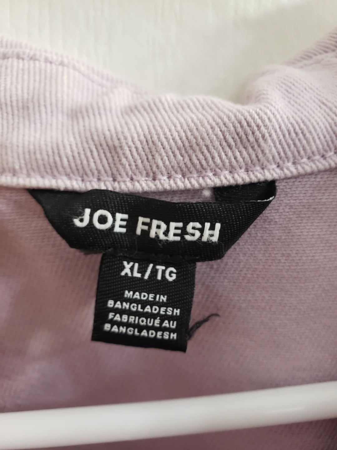 Joe Fresh Lavender Denim Jacket XL/TG.for women - photo 3