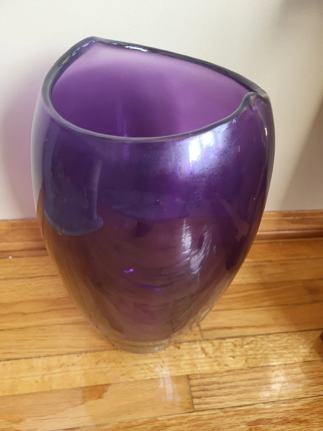 Purple Glass Vase