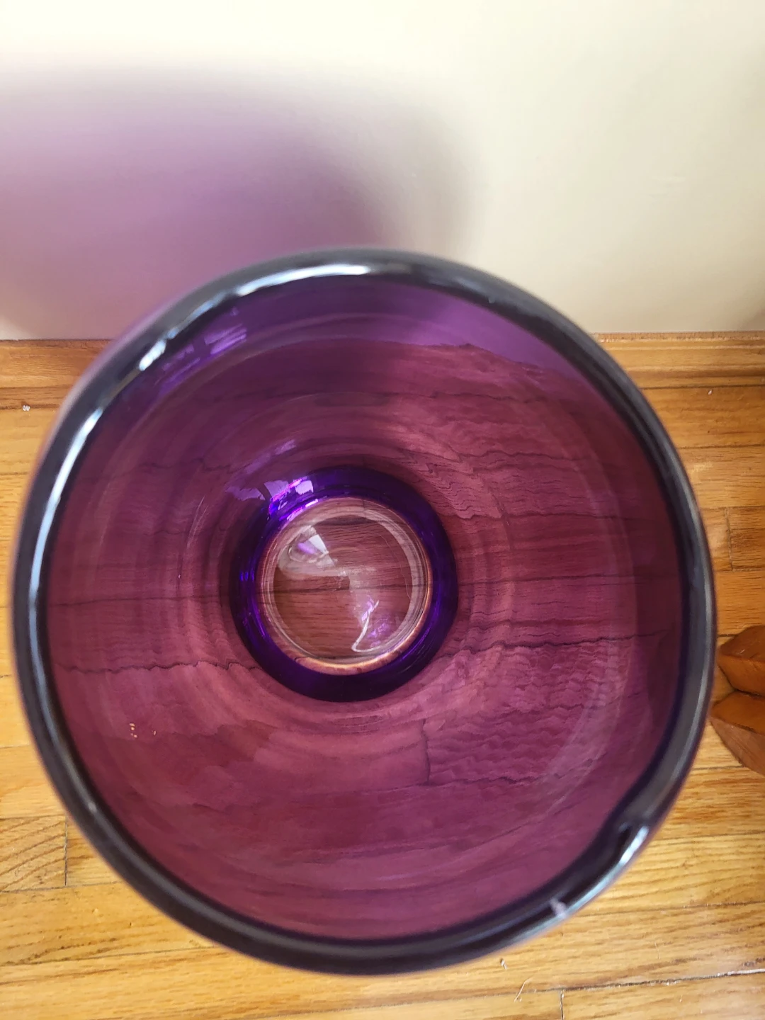 Purple Glass Vase - photo 4