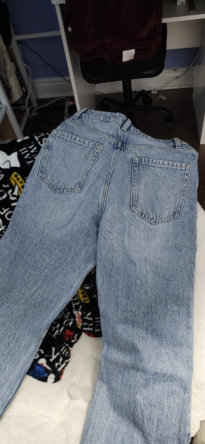 Garage Denim Light Wash Ripped Wide Leg Jeans - photo 4