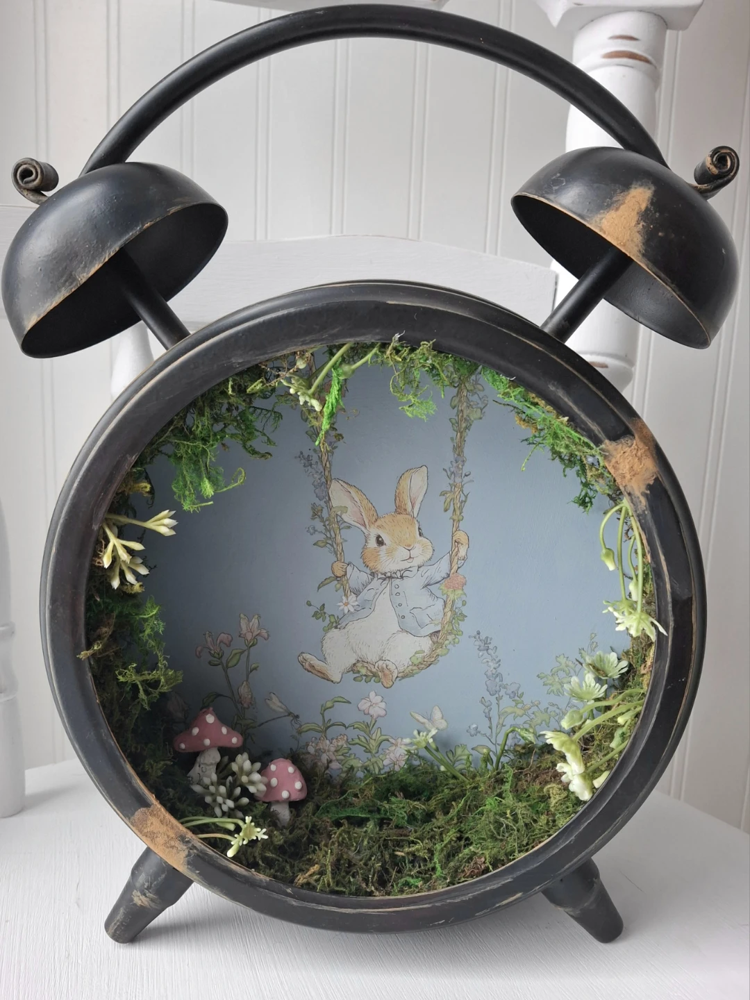 Decorative Clock with Peter Rabbit Scene