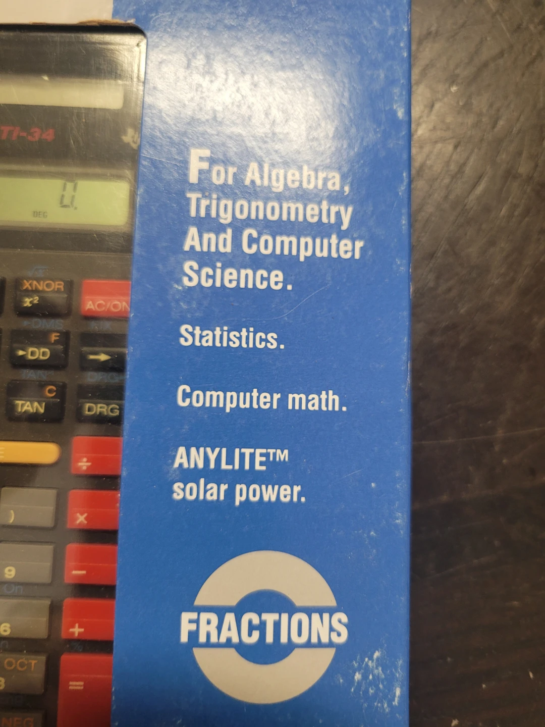 Texas Instruments TI-34 Scientific Calculator - photo 2