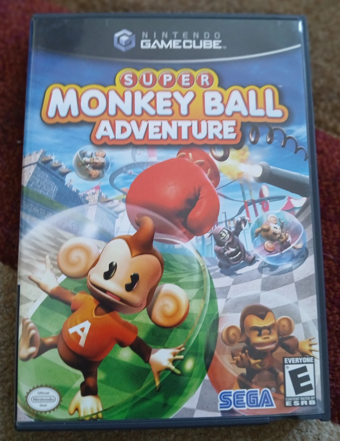 Nintendo GameCube Super Monkey Ball Adventure Game