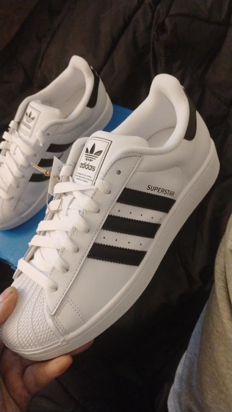 Adidas Superstar II Men's Shoes White/Black Size 10.5 - photo 2