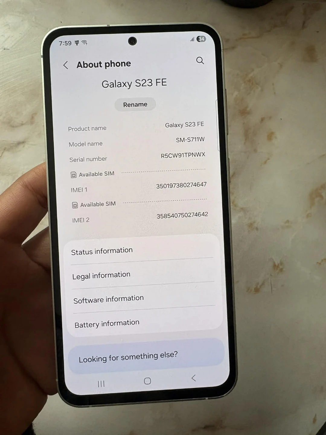 Samsung Galaxy S23 FE Smartphone