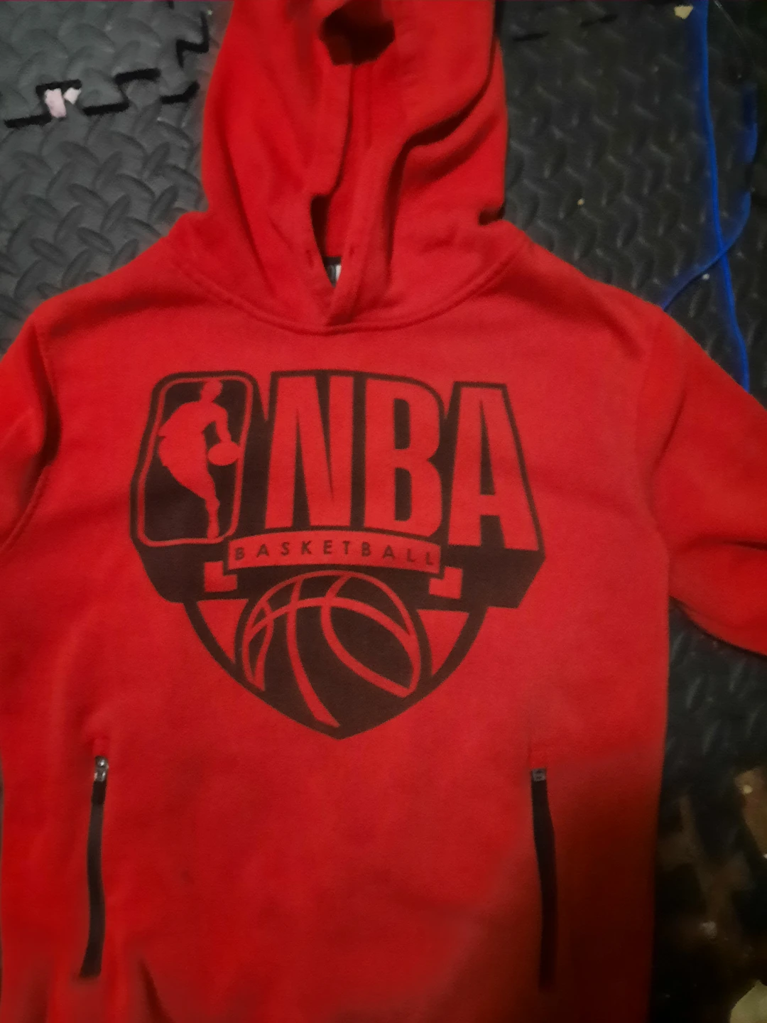 Red NBA Basketball Hoodie