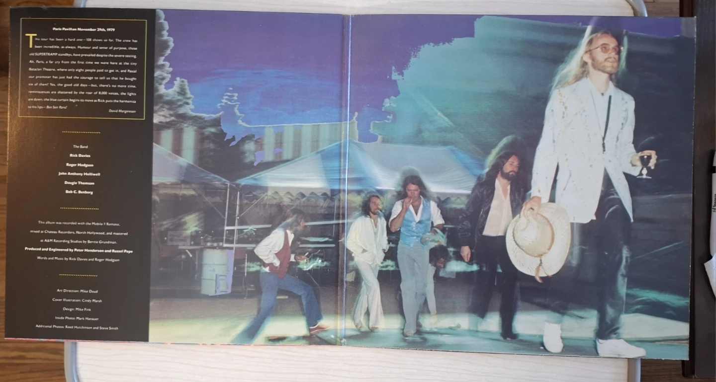Supertramp Paris Vinyl Record LP - photo 2