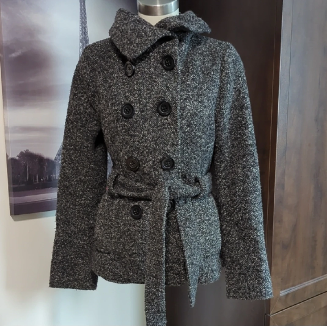 Women's Double-Breasted Peacoat