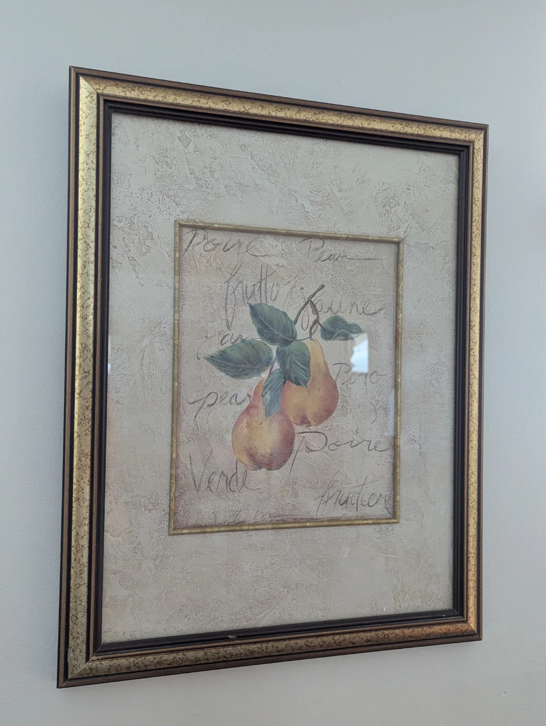 $5 for 2 Framed Fruit Art Prints*check all pictures - photo 2