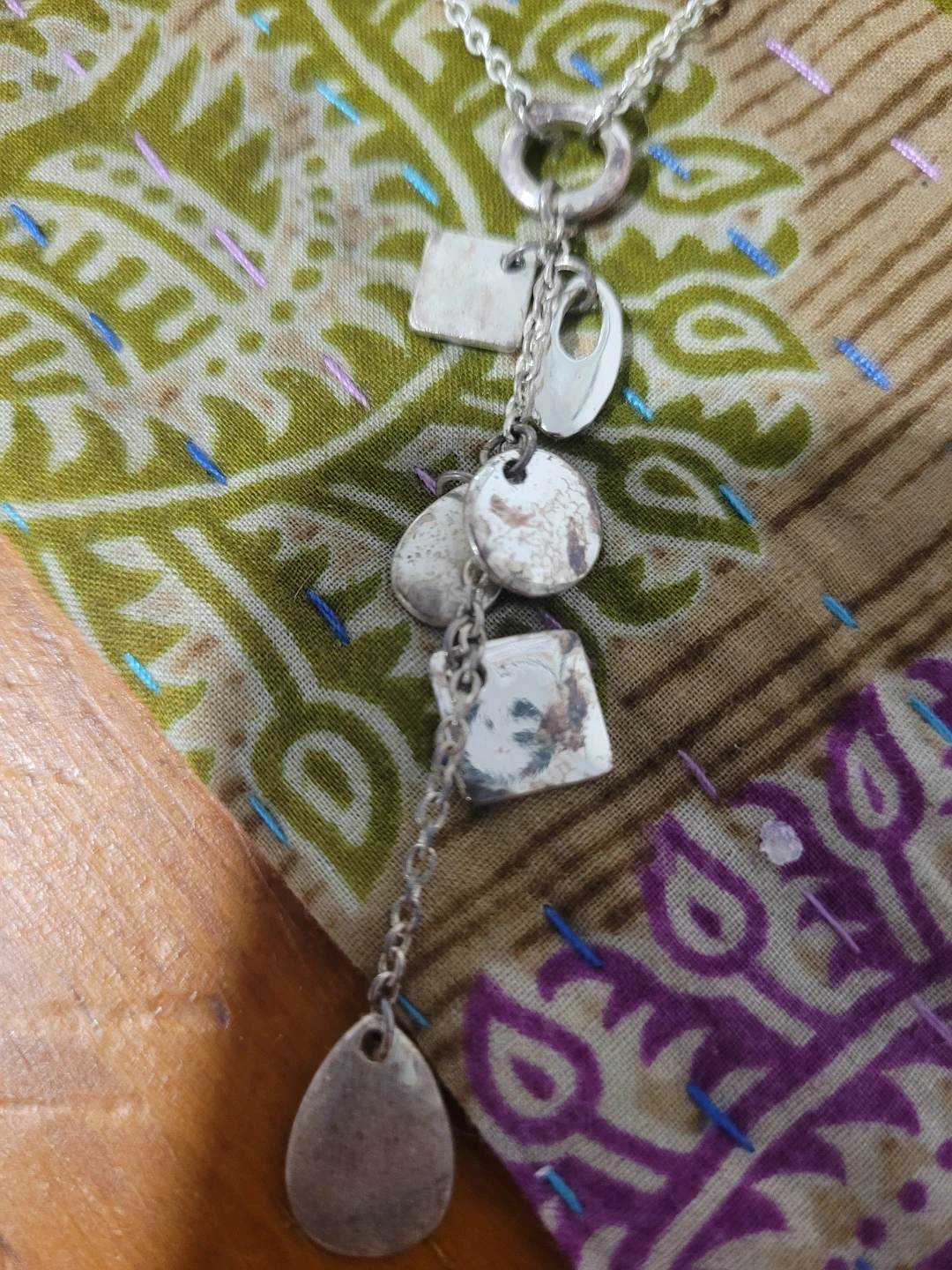 Silver-tone Pendant Necklace (Lowest Price I'm Going) - photo 2